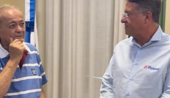 Prefeito de Teresina Silvio Mendes com representantes do Grupo Mateus