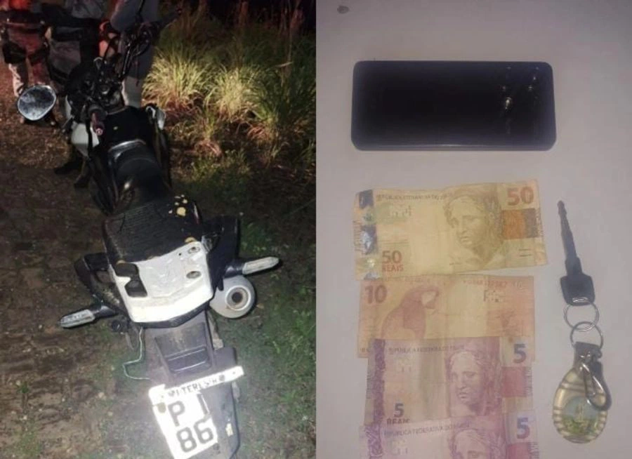 Os dois suspeitos foram conduzidos à Central de Flagrantes