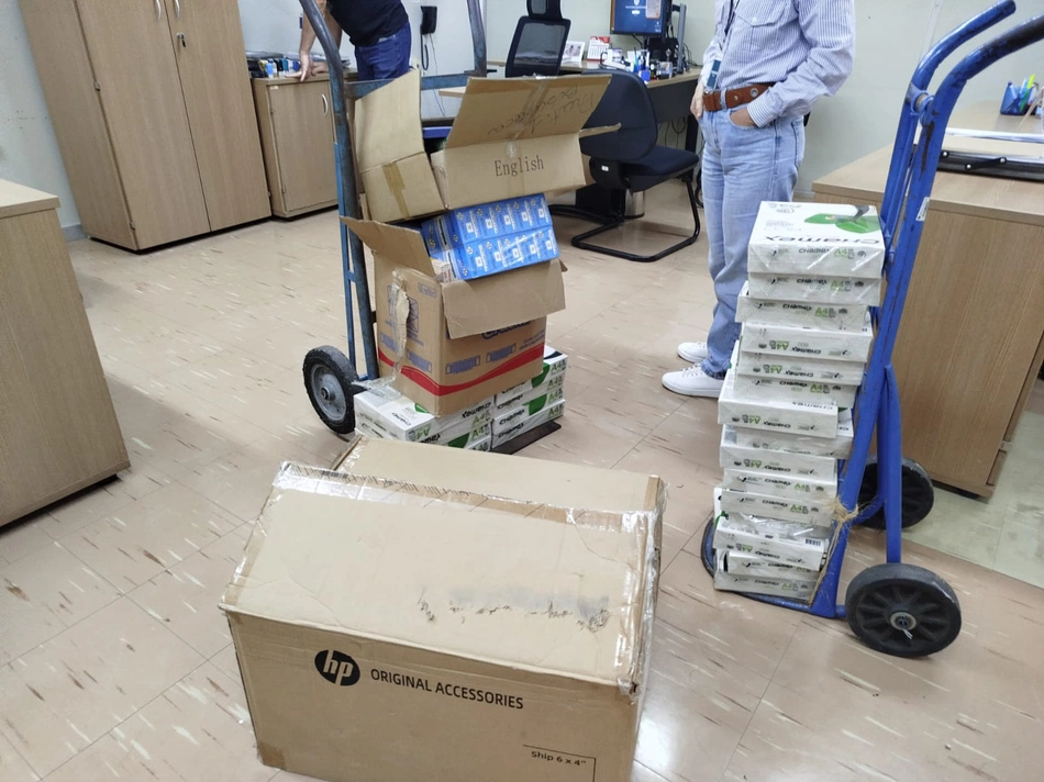 Receita Federal doa materiais para a Defesa Civil