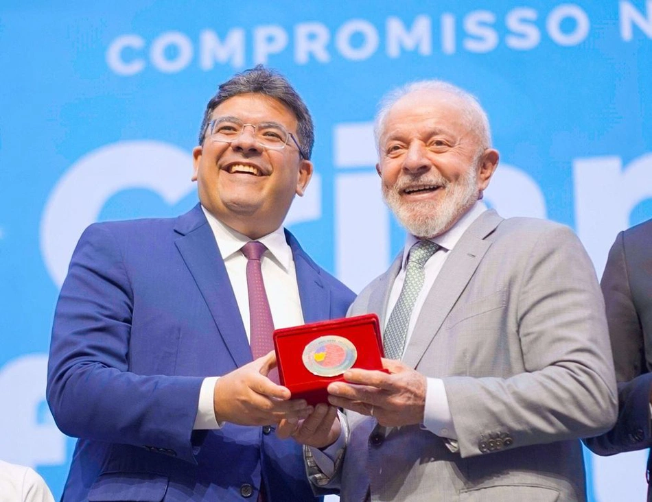 Presidente Lula e governador Rafael Fonteles
