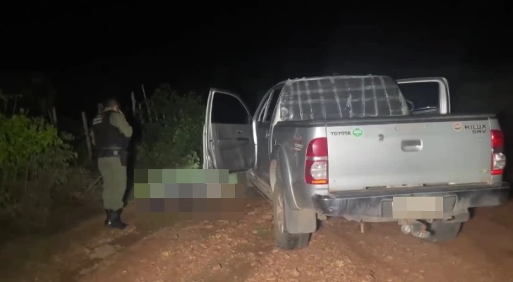 Corpo de homem é encontrado morto com marcas de tiros em Pedro II