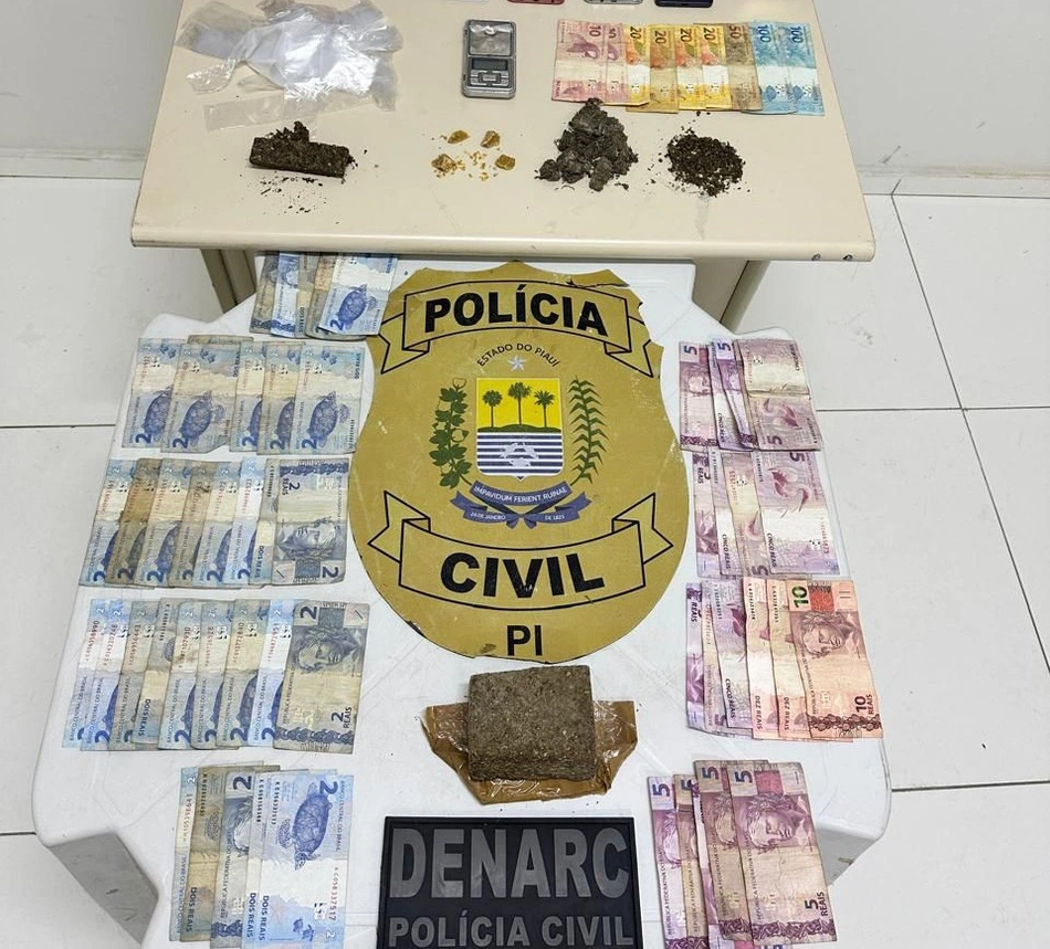 Operação DENARC prende homem por tráfico de drogas na zona Sudeste de Teresina
