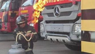 Bombeiros alertam para riscos de vazamento