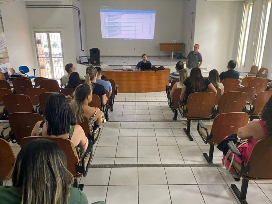 Capacitação sobre sistema Gestor Saúde