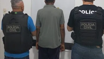 Suspeito preso acusado de estupro de vulnerável