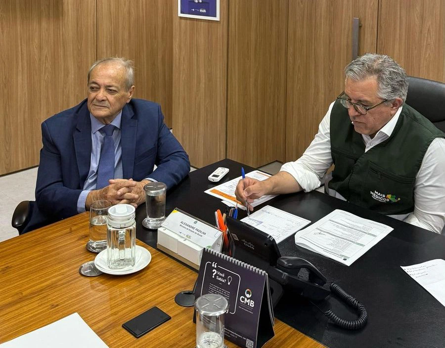 Silvio Mendes e Alexandre Padilha