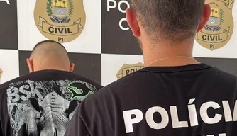 Suspeito preso por roubo com uso de arma