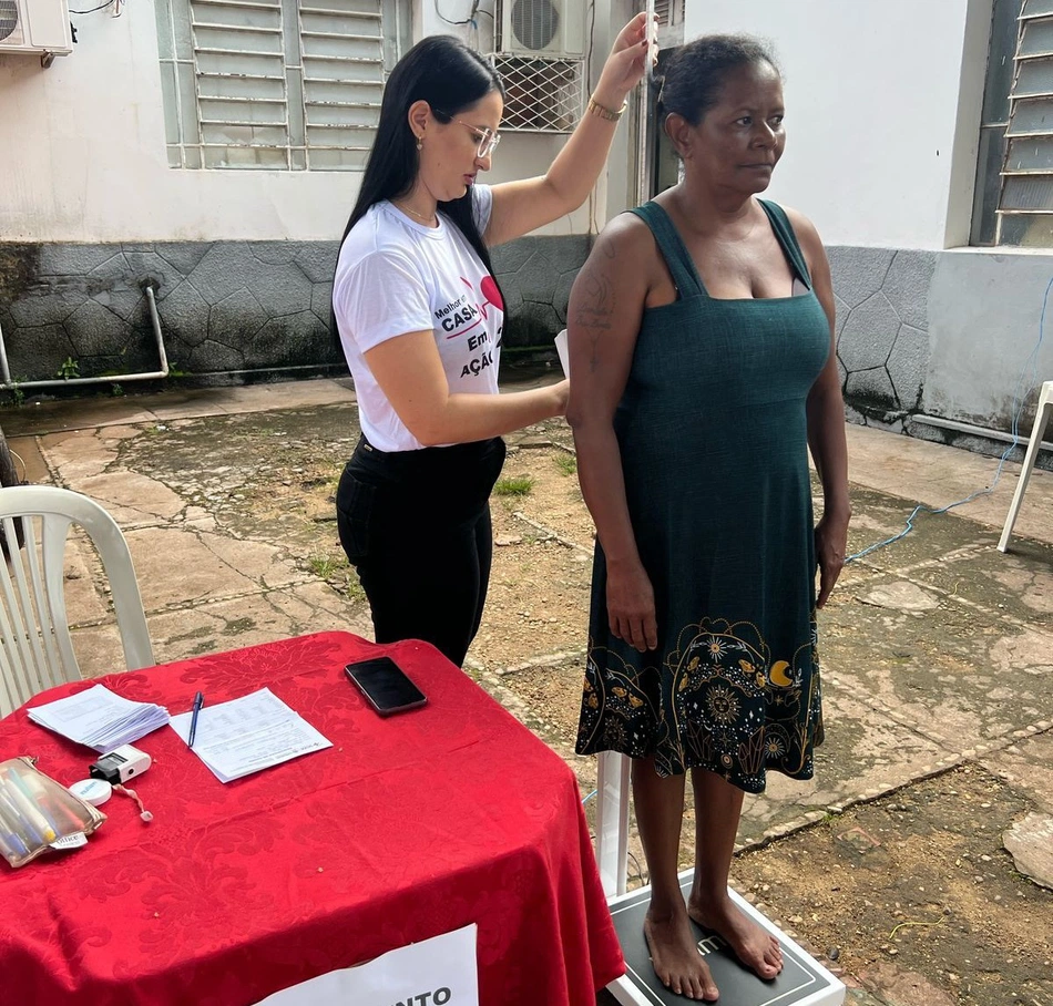 Atendimento do projeto 12por8 realizado em Esperantina