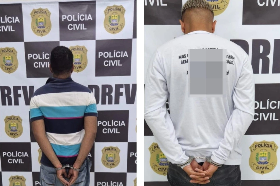 Suspeitos de roubo são presos em Teresina