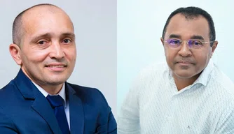 Prefeito Marlon Sousa e ex-prefeito Verissimo Siqueira