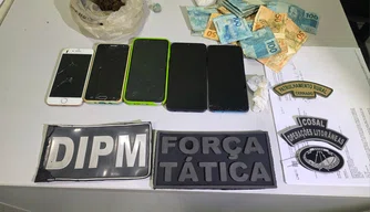 Apreensão de drogas