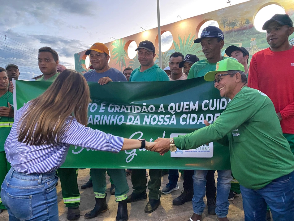 Homenagem ao Dia do gari