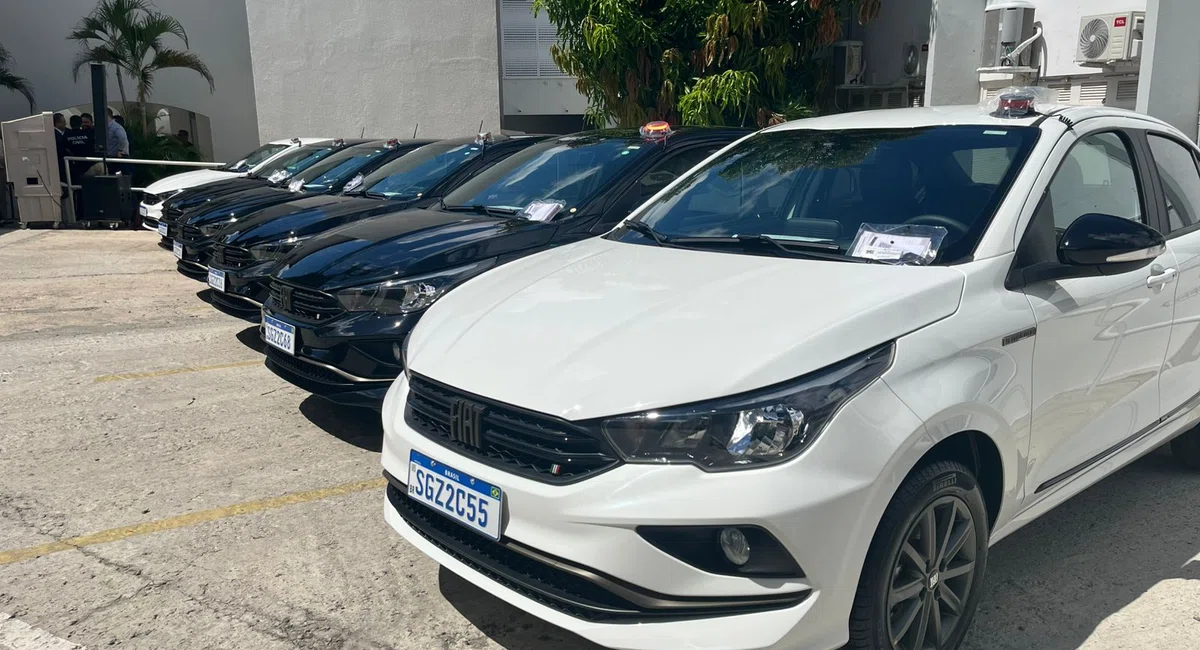 SSP-PI realiza entrega de nove viaturas descaracterizadas.
