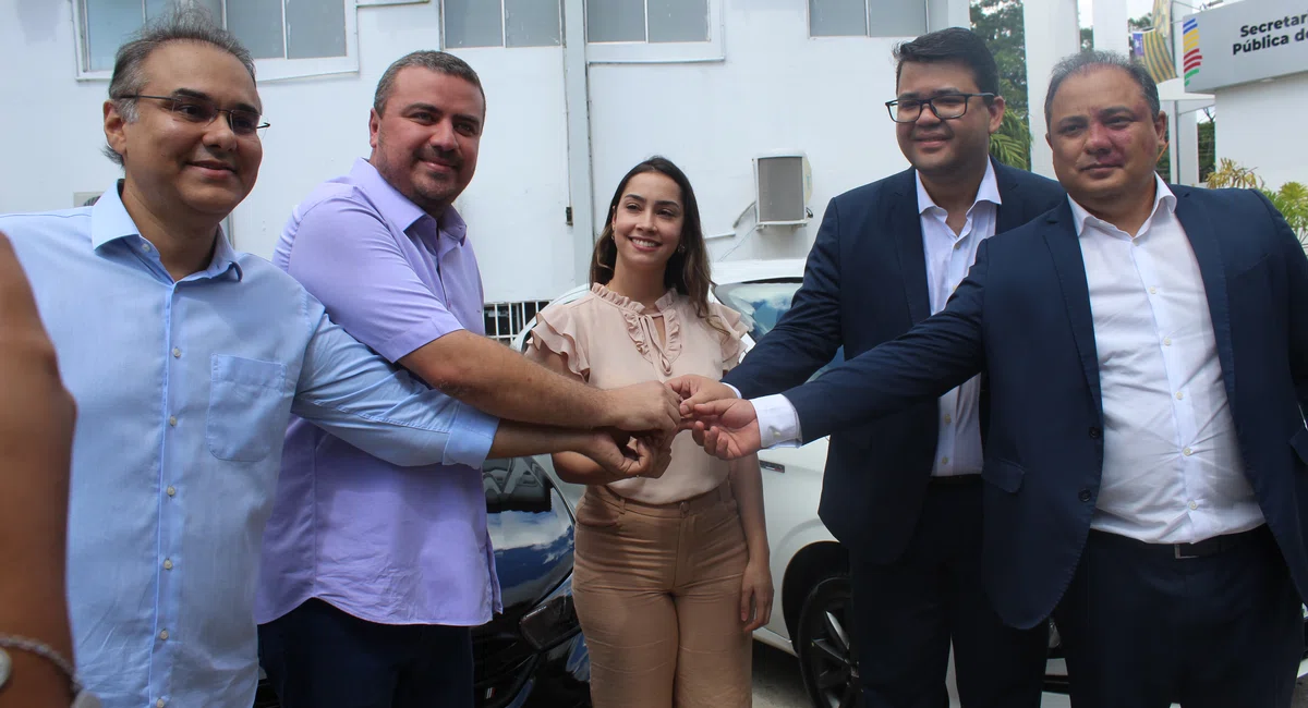 SSP-PI realiza entrega de nove viaturas descaracterizadas.