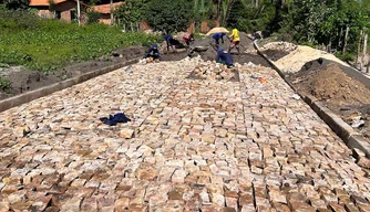 Pavimentação da Vila Palmeira em Esperantina