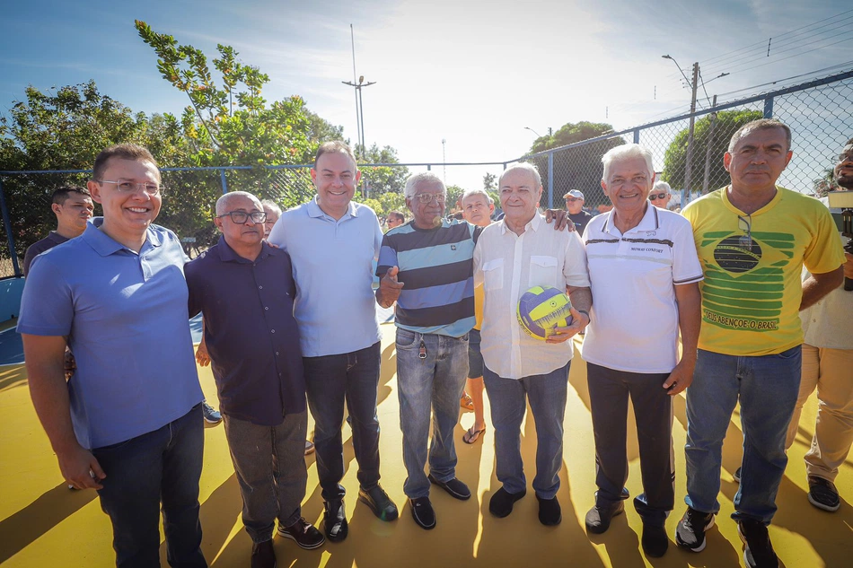 Inauguração quadra de Futsal X3 no bairro Bela Vista