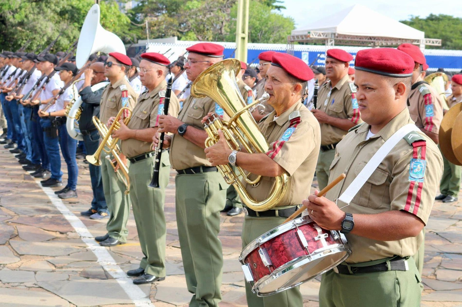 Corpo musical da PM - PI.