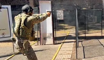 A competição acontece a partir das 7h no estande de tiro do Quartel do BOPE