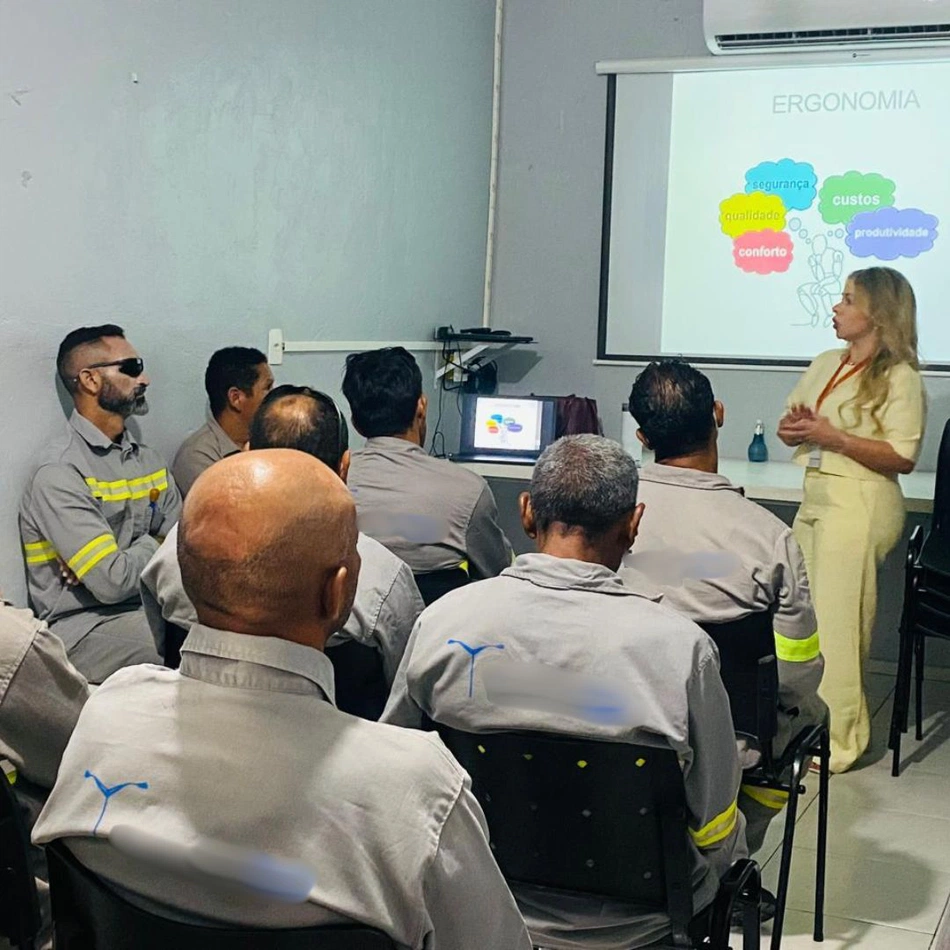 Palestra realizada pelo CEREST do Piauí.