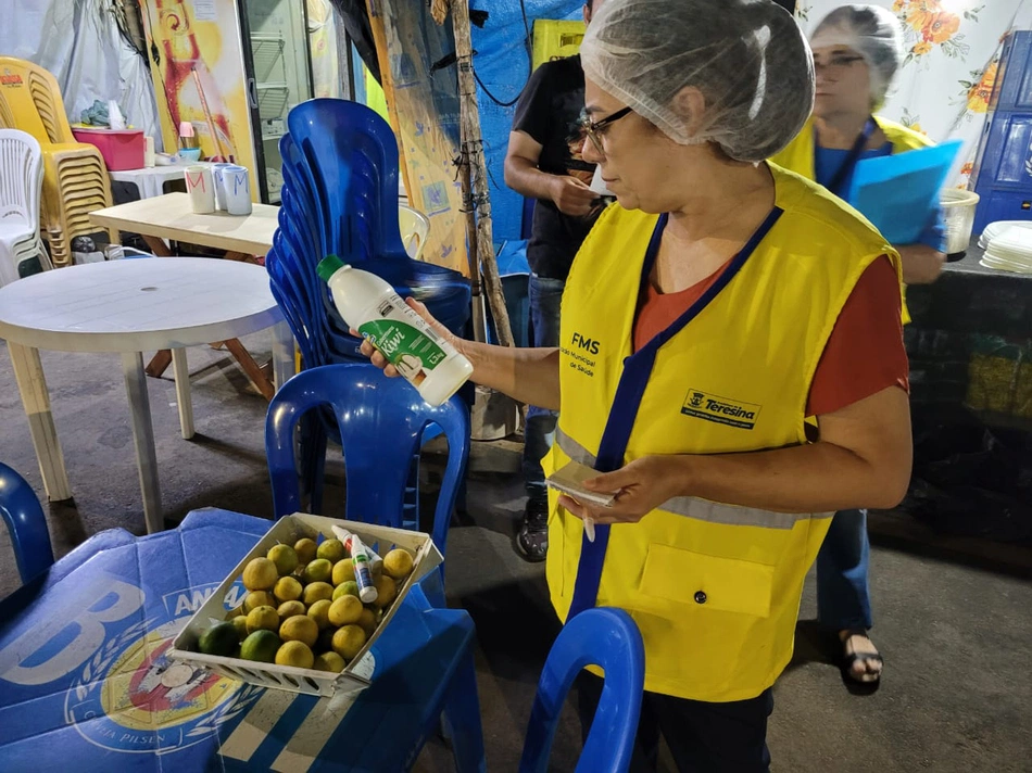 Vigilância Sanitária faz fiscalização nas festa juninas