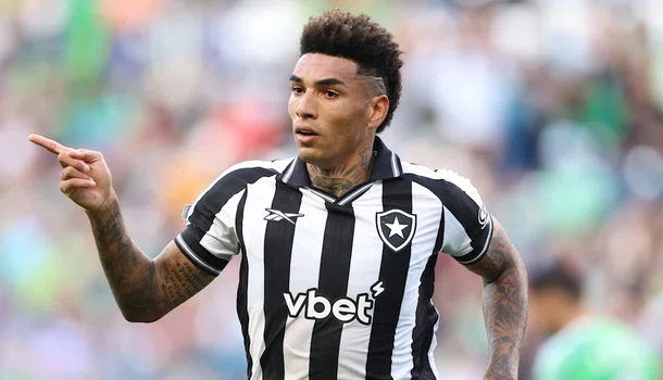 Igor Jesus, jogador do Botafogo.