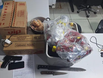 Objetos apreendidos