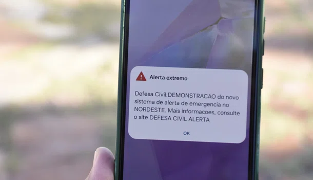 Alerta extremo da Defesa Civil.