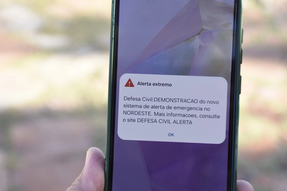 Alerta extremo da Defesa Civil.