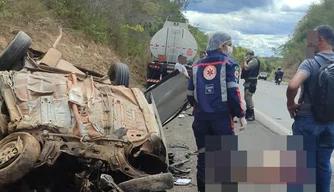 Casal morre em grave acidente em Angical do Piauí