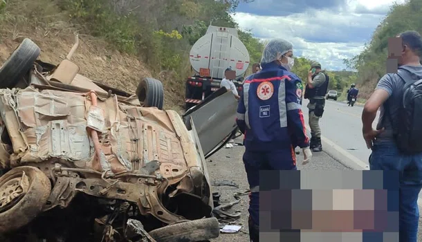 Casal morre em grave acidente em Angical do Piauí