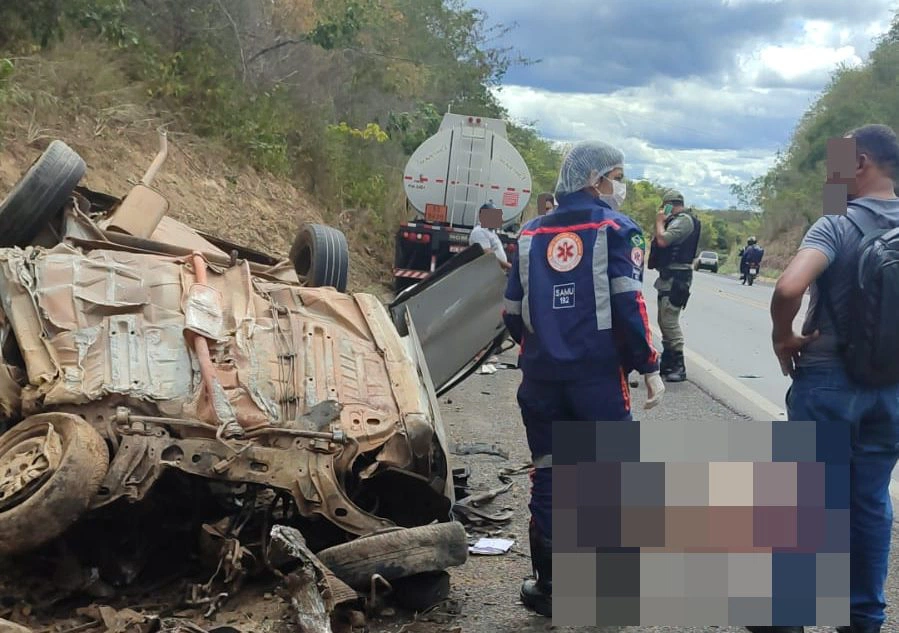 Casal morre em grave acidente em Angical do Piauí