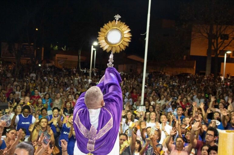 Missa da Misericórdia, realizada em Teresina.