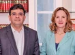 Procuradora de Justiça Cláudia Seabra e Rafael Fonteles