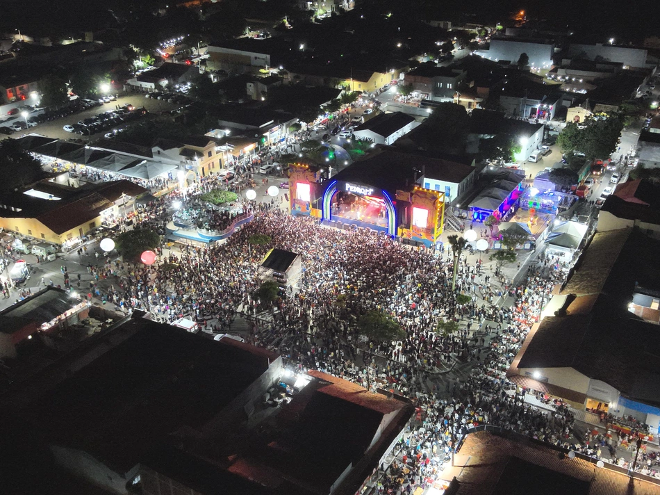 Festival de Inverno de Pedro II reuniu 19 mil pessoas em um único dia.