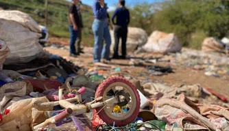 realiza vistoria no aterro sanitário de Teresina
