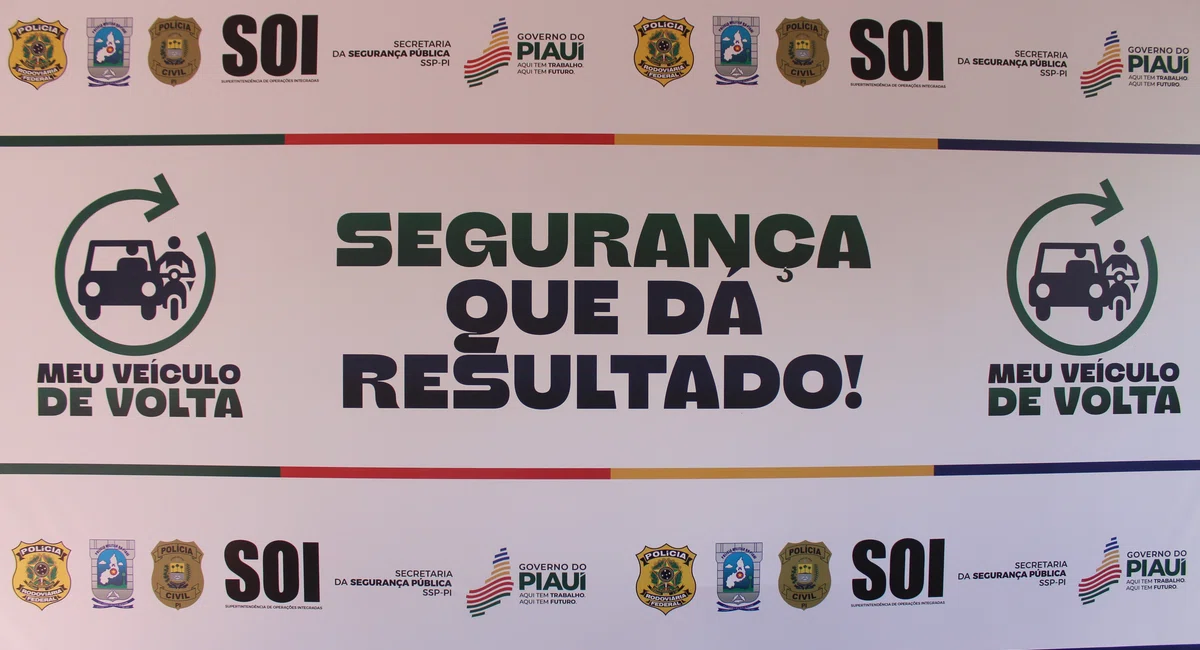 Solenidade de restituição de veículos recuperados
