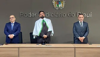 O Desembargador Erivan Lopes tomou posse, na sexta-feira (27).