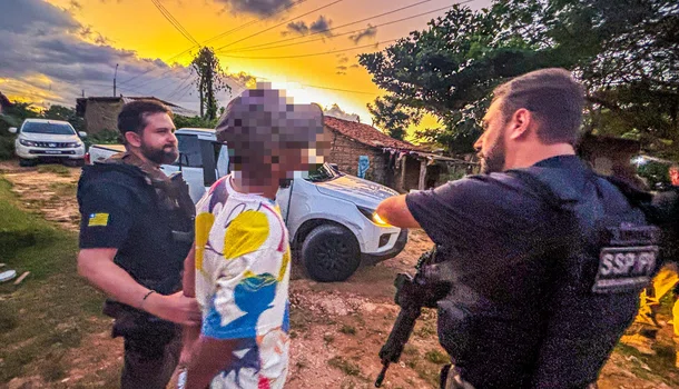 Prisão de suspeito de tráfico de drogas na Operação Rota Segura
