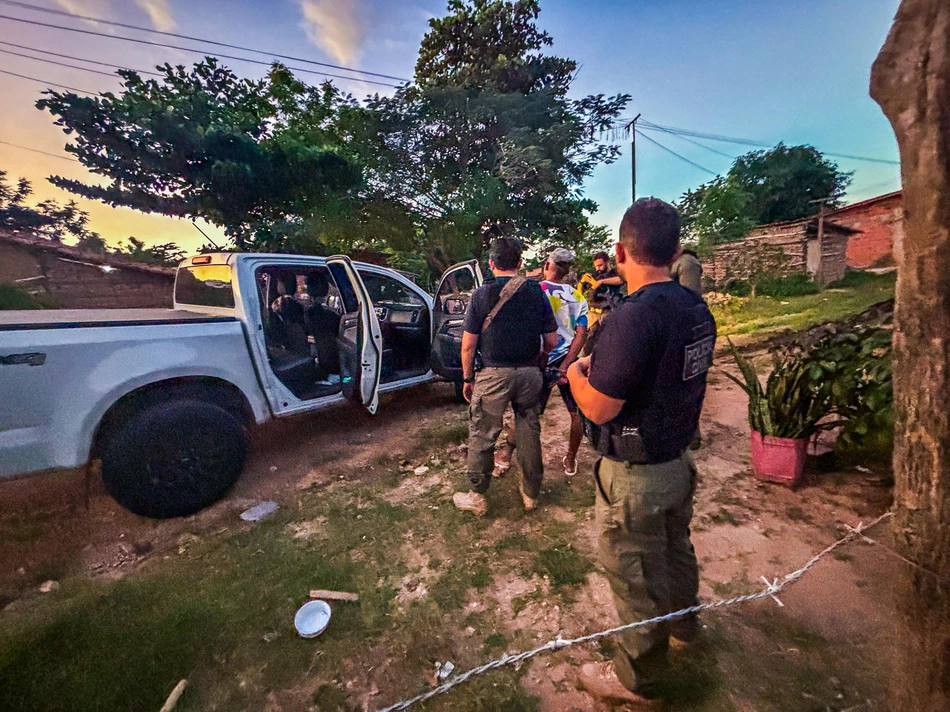 Prisão de suspeito de tráfico de drogas na Operação Rota Segura