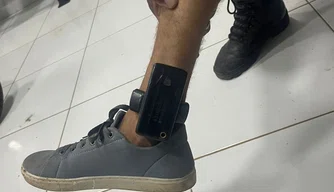 o homem já fazia uso de tornozeleira eletrônica