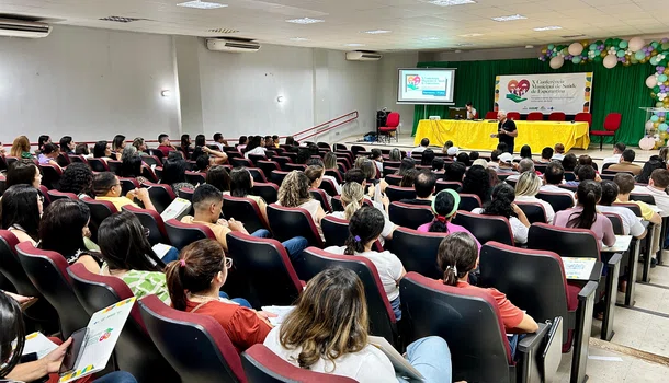 X Conferência Municipal de Saúde, com o tema: “Fortalecimento da Atenção Primária como pilar do SUS”.