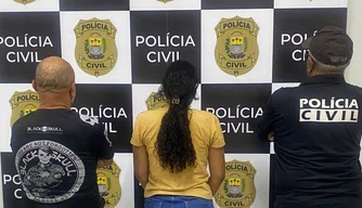 Polícia Civil cumpre mandado de prisão por crime de roubo que aconteceu em 2018.
