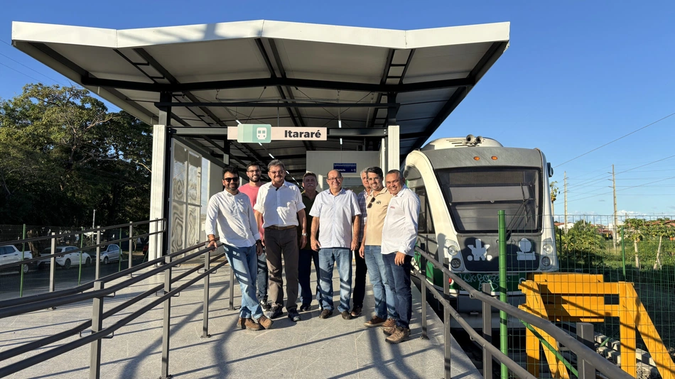 Visita ao Metrô de Teresina.