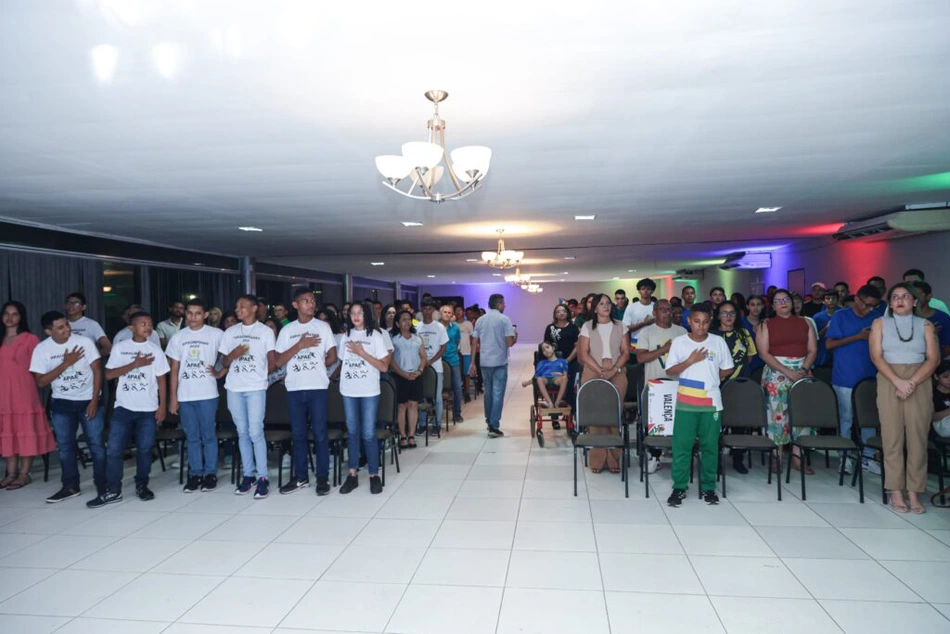 Cerimônia de abertura das Paralimpíadas Escolares 2025.