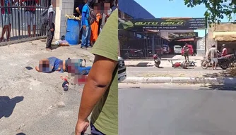 Criminoso baleado no Dirceu