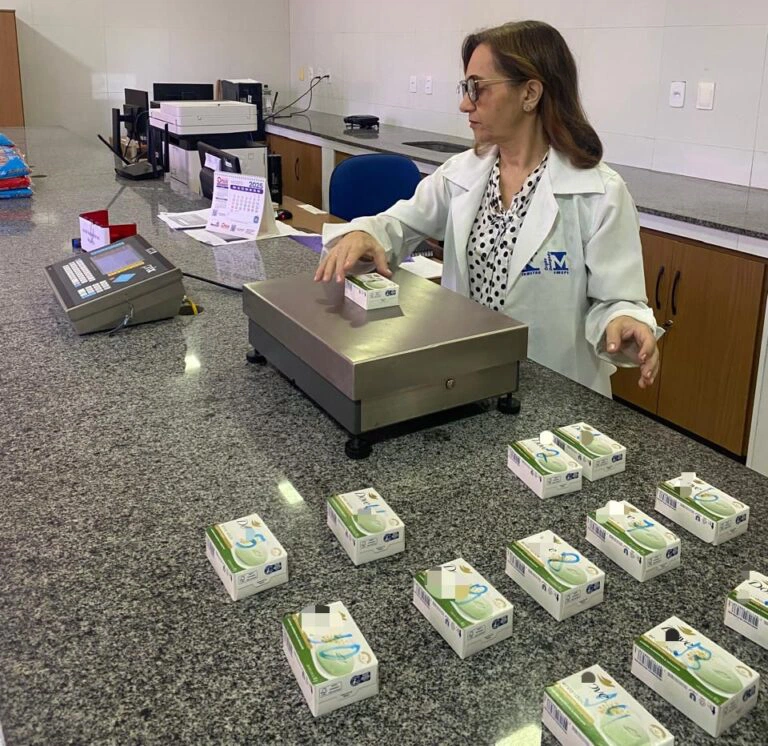 Erro apenas em uma marca de sabão.