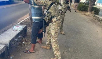 BOPE prende suspeito de realizar assalto em ônibus na zona Sul de Teresina.