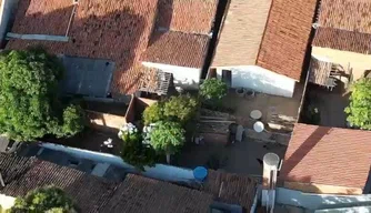 Registro com o auxílio do drone