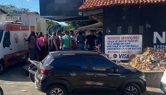 Vítima foi alvejada perto da UPA do bairro Satélite