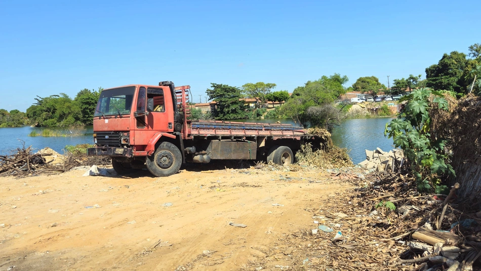 Fiscalização em lagoas do bairro Mafrense.